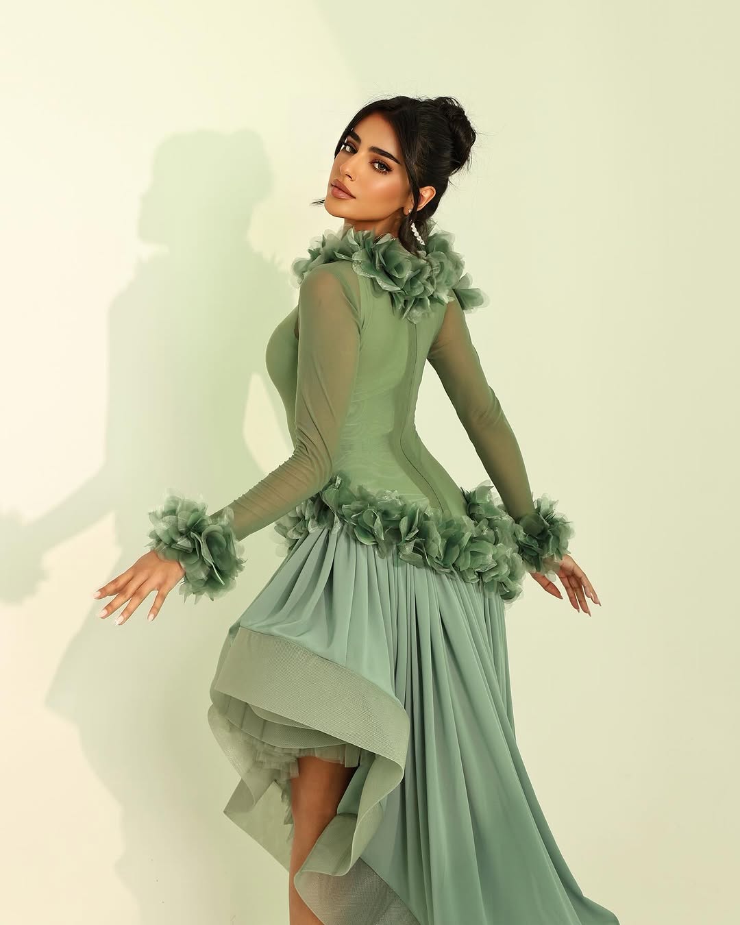 Matcha Flower Dress