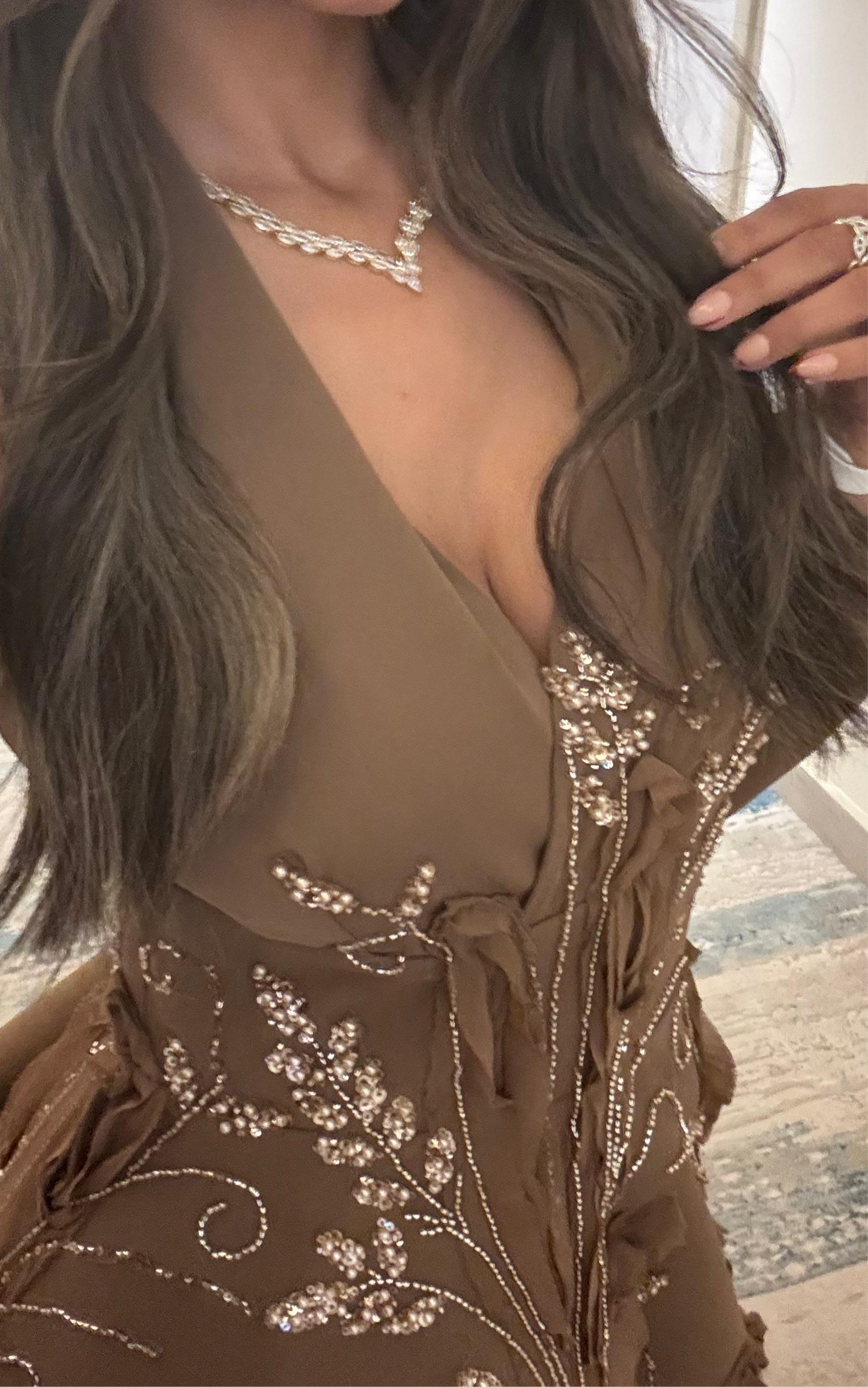 Mocha dress