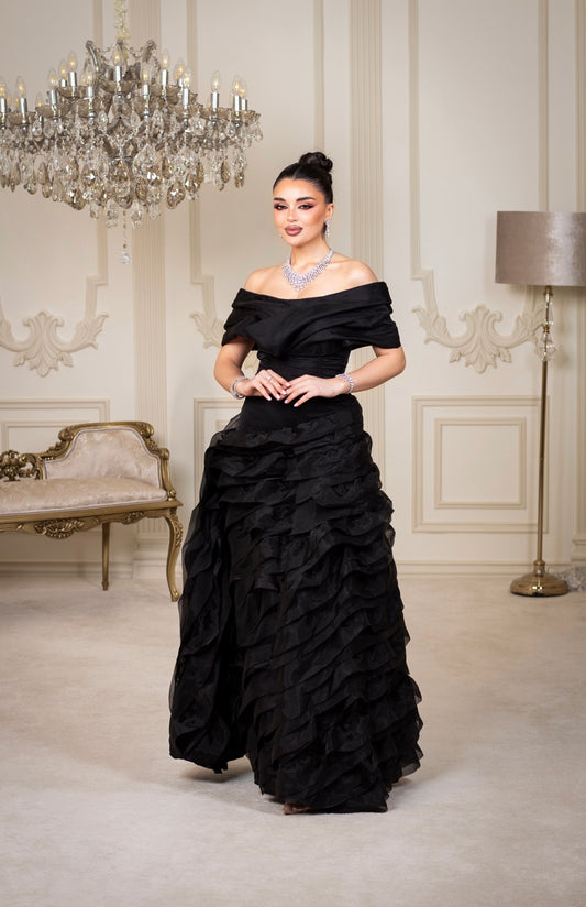 Little bride in black