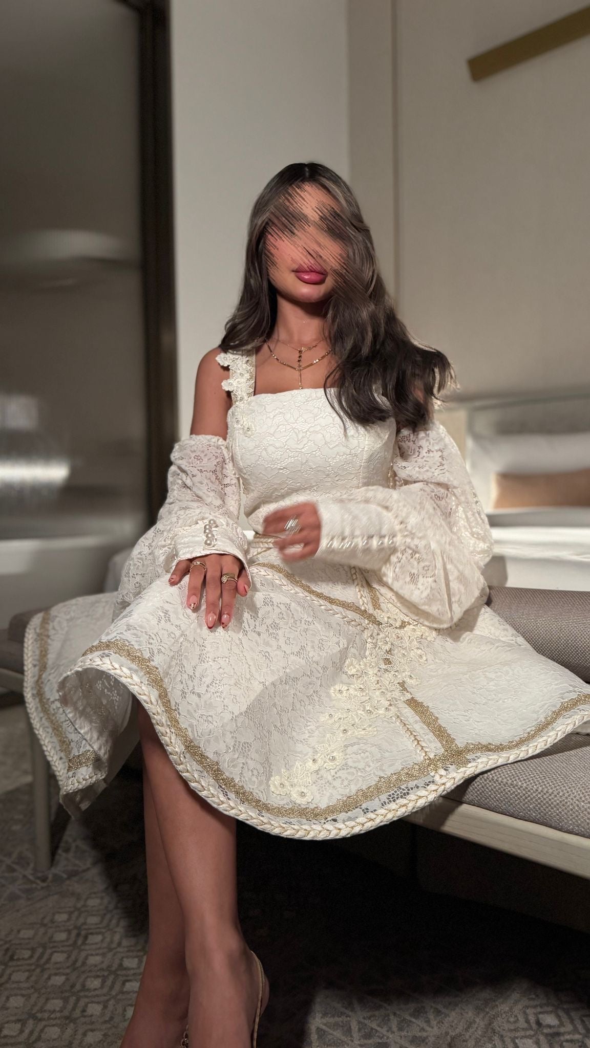 Offwhite Dalia set