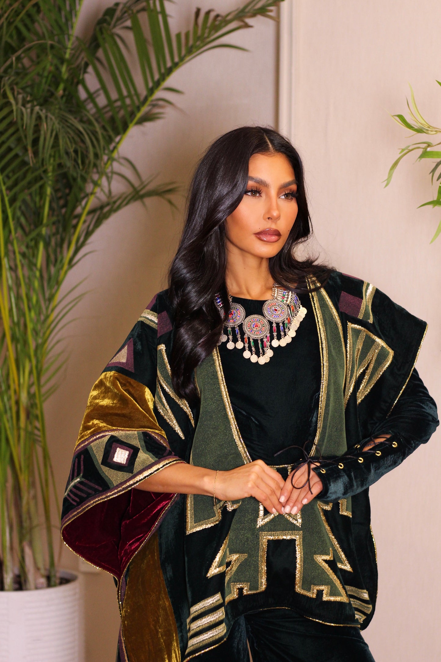 Silen jumpsuit in green