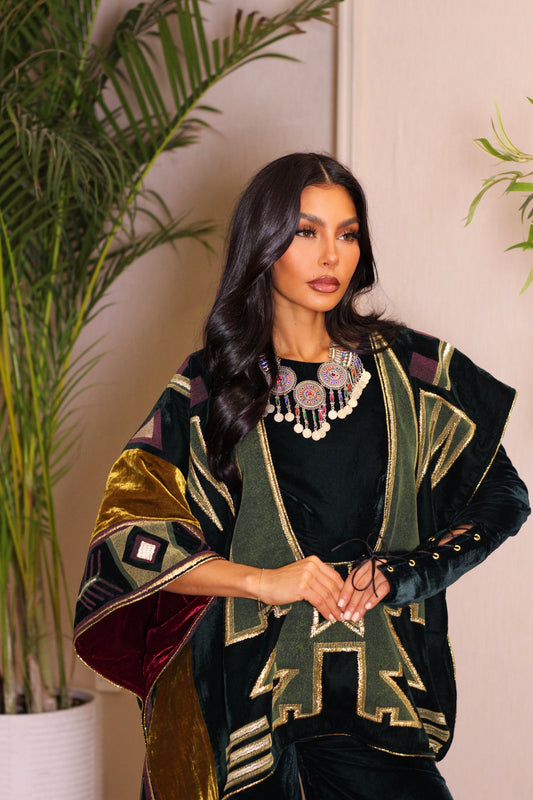 Silen jumpsuit in green