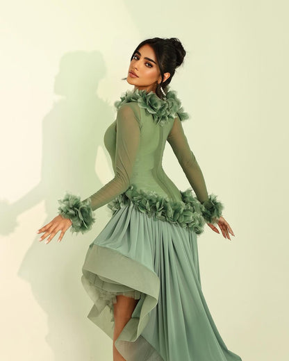 Matcha Flower Dress