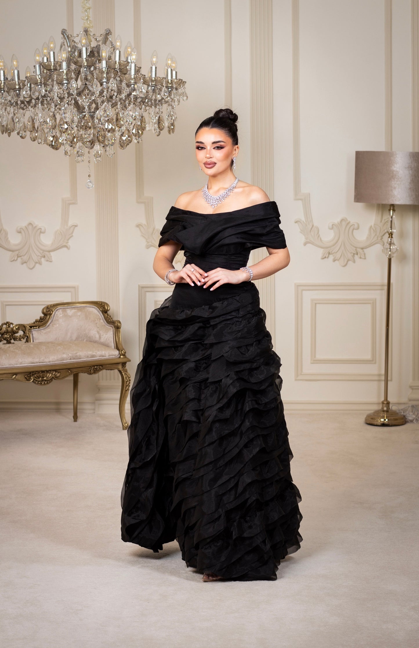 Little bride in black