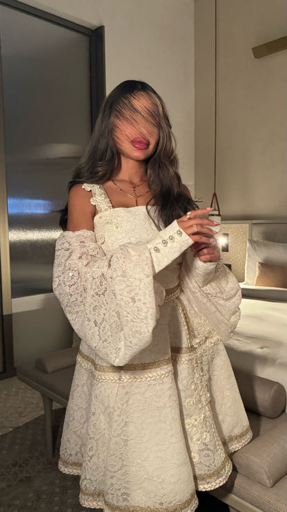 Offwhite Dalia set