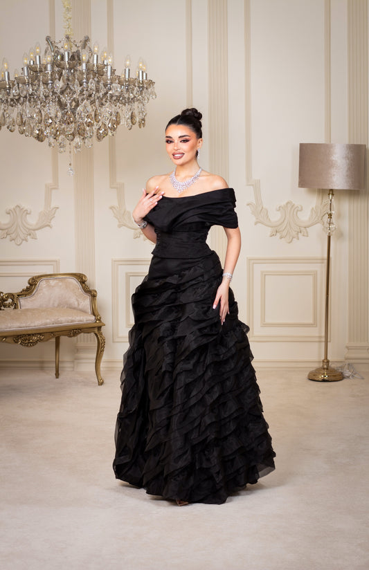 Little bride in black
