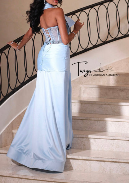 Suha dress in baby blue