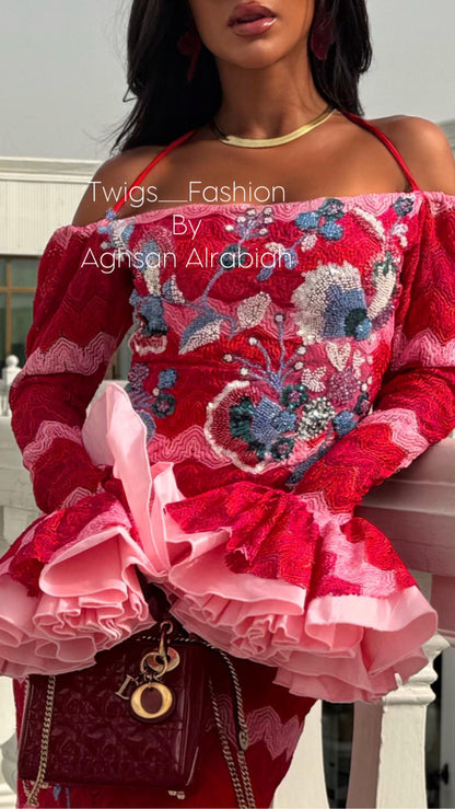 Missoni embroidered dress