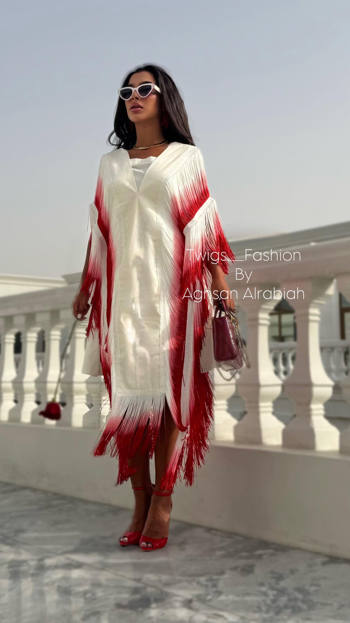 Red coverup