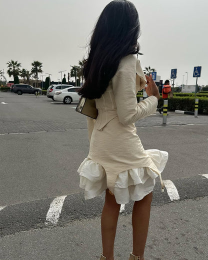 Joud Chanel in White