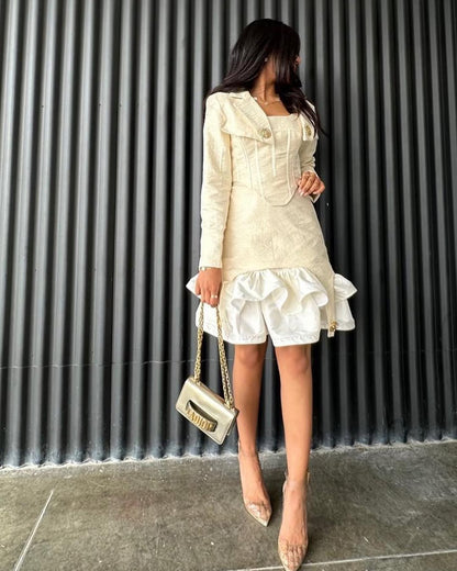 Joud Chanel in White
