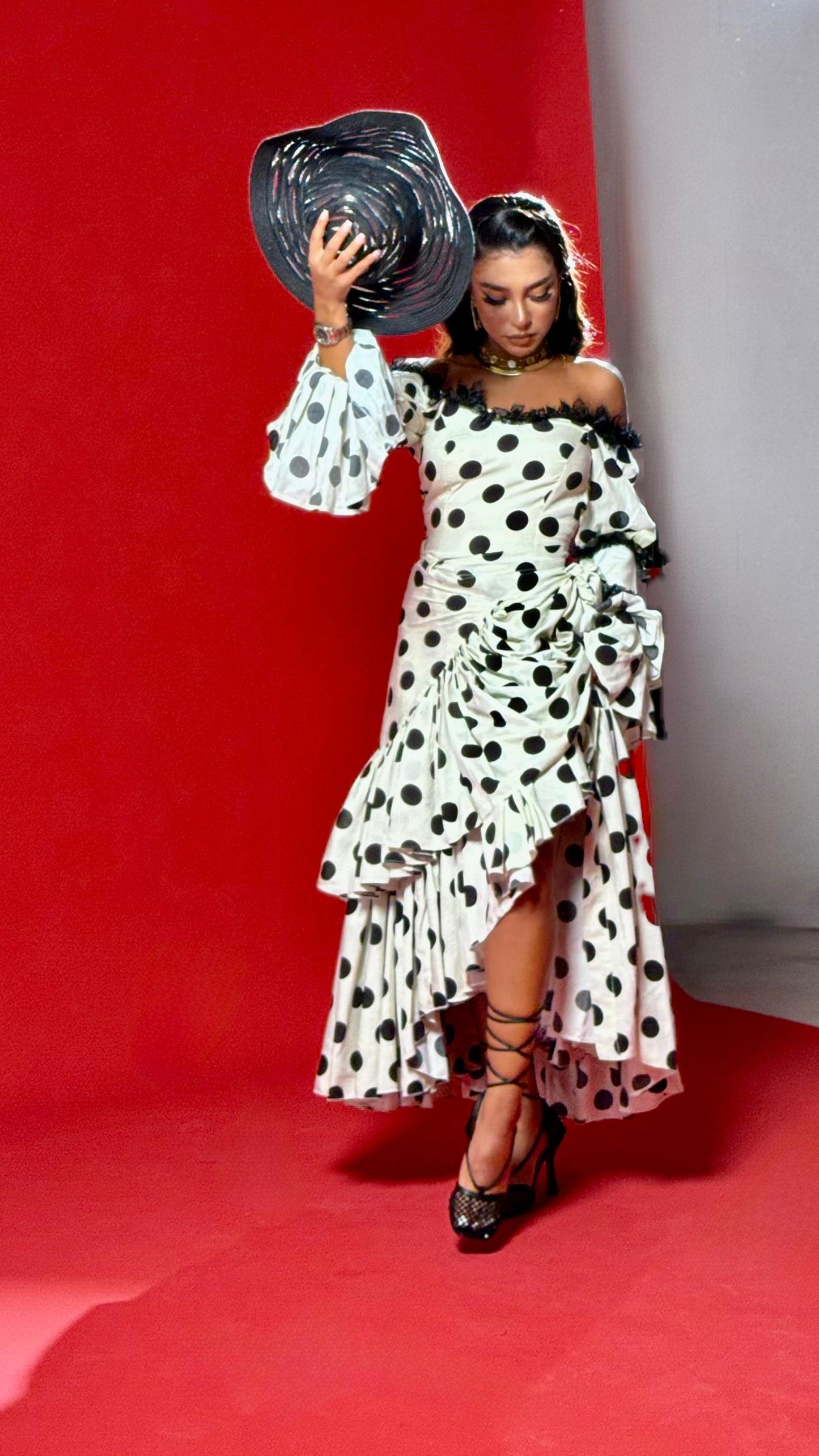 Polka dot dress