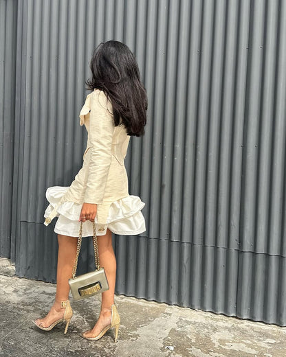 Joud Chanel in White