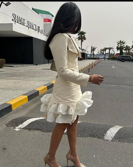 Joud Chanel in White