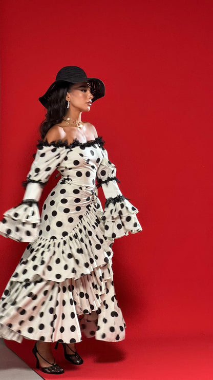 Polka dot dress