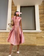 Ranya pink dress - Twiqs Fashion